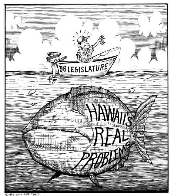 Hawaii legislature cartoon, legislators proud of their accomplishments ...