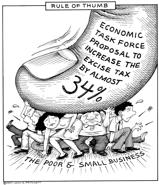 Hawaii Economic Revitalization Task Force Cartoon, State Proposes Tax ...